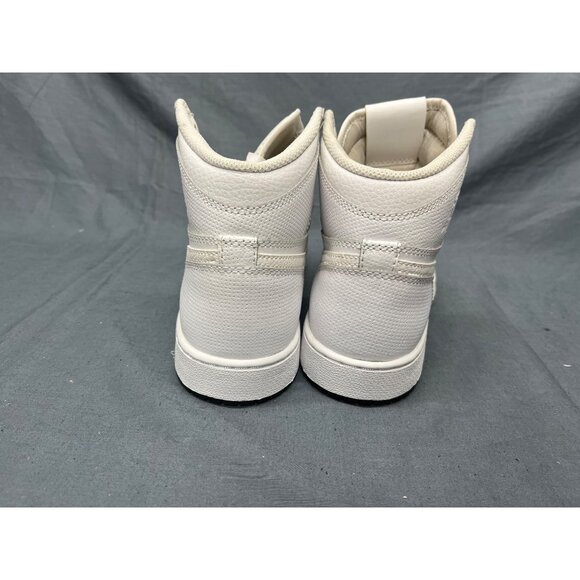 Nike Boys Jordan 1 Retro High (GS) 2017 White Perforated Size 7 NEW NO BOX! - Picture 7 of 11